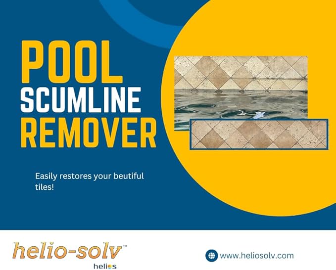Pool Tile Cleaner – Calcium & Scale Remover for Pool Tile & Waterline – Professional Strength, Low-Fuming, 9.16 lb Trigger Spray