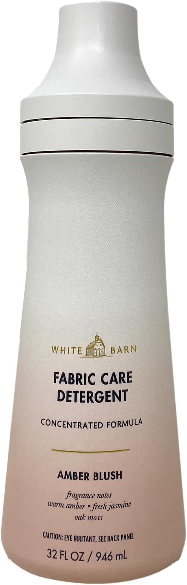 Bath & Body Works Amber Blush Fabric Care Detergent and Fragrance Booster Duo Set with a Natural Oats Bar Soap