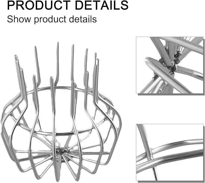 Gutter Cleaning Tools 304 Stainless Steel Roof Drain Gutter Cover Downspout Strainer Screen For Gutter Protection From Leaves And Debris 50Mm/75mm/110mm/160mm/200mm(110mm)