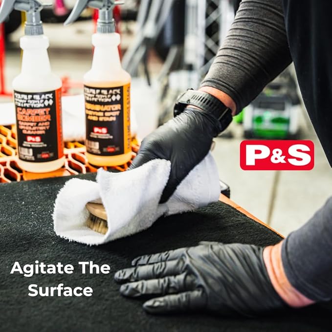 P & S PROFESSIONAL DETAIL PRODUCTS Terminator Enzyme Spot & Stain Remover ?€? Professional Upholstery & Carpet Cleaner, Eliminates Grease, Dirt, Protein-Based Stains, Fresh Scent - 16 Oz.