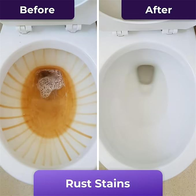 Upgrade Toilet Bowl Cleaner, for Sparkling Clean, Touch Free Foaming Cleaning Powder (2pcs)