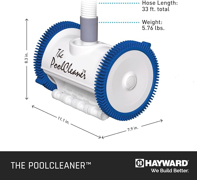 Hayward W3PVS20JST Poolvergnuegen Suction Pool Cleaner, Automatic Vacuum for In-Ground Pools up to 20 x 40 ft.
