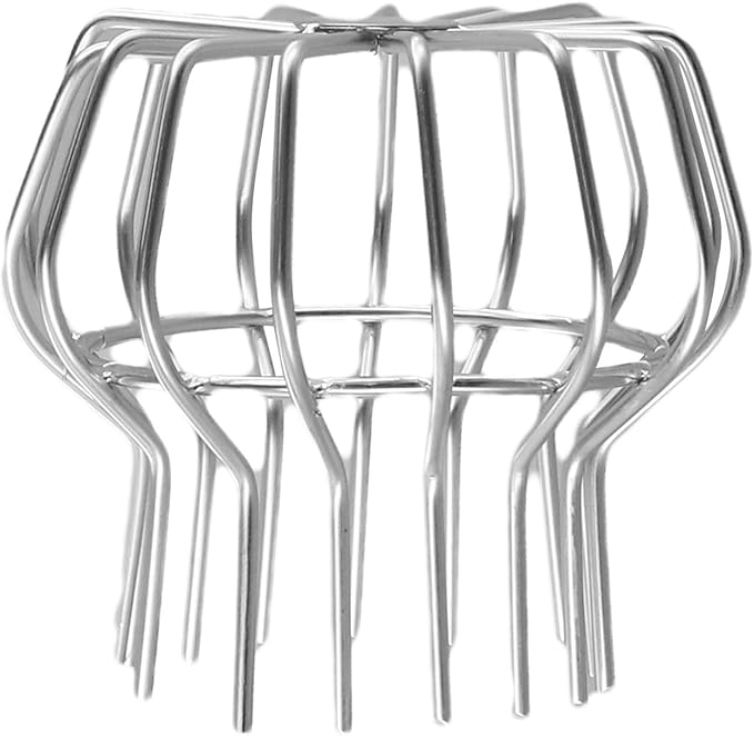 Gutter Cleaning Tools 304 Stainless Steel Roof Drain Gutter Cover Downspout Strainer Screen For Gutter Protection From Leaves And Debris 50Mm/75mm/110mm/160mm/200mm(75mm)