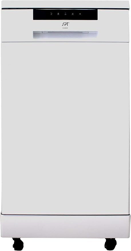 SPT SD-9263W 18″ Energy Star Portable Dishwasher – White