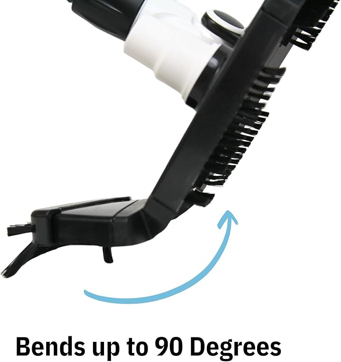 Wessel-Werk Pool Vacuum Heads with Profesional Weighted Design and Flexible Side Brush Strips to Deep Clean Inground & Above Ground Pools (Triangle Pool Vacuum Head)