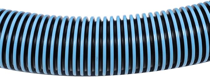 Swimming Pool Hose Vacuum Suction 15m Premium Floating Wavy Design Heavy Duty Plastic Pool Cleaning Tool for Outdoor Bubble Hot Spring SPA Bath Small Swimming Pools