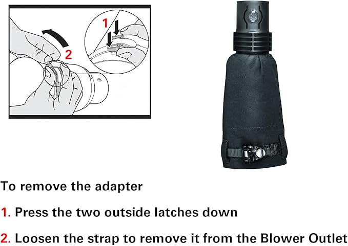 Universal Gutter Cleaning Kit for Leaf Blower - Identical to Worx WA4092 | Fits 95% of Major Brands Blowers up to 5" Diameter | No Ladder Needed, 11ft Ground Reach, 5-Min Tool-Free Setup