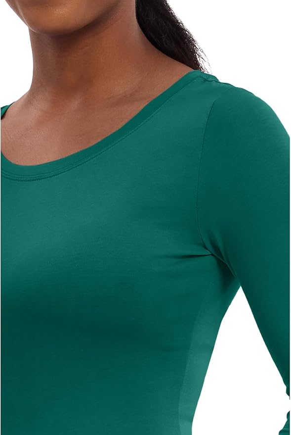 Healing Hands Women's Underscrub Soft Knit Melissa Longsleeve Scrub Tee with Breathable & Easy Care Fabric 5047