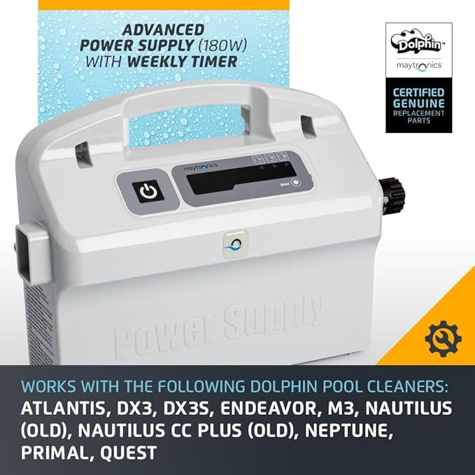 Dolphin Genuine Replacement Part — Advanced Power Supply Unit with Weekly Timer — 9995672-US-ASSY