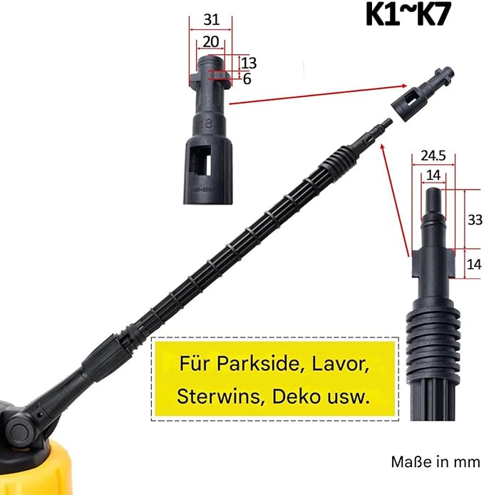 Pressure Washer, Concrete Cleaner, Pressure Washer Broom | Reusable Cleaning Tools Sidewalk Scrubber, Portable Outdoor Scrub Cleaner for Driveways, Walkways, Yards