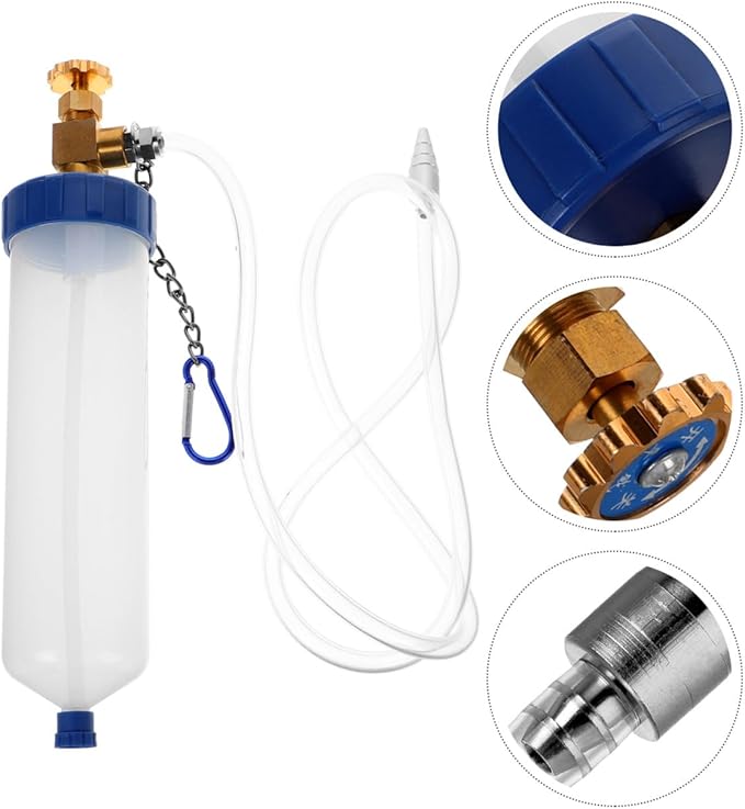 Fuel System Cleaner Hanging Bottle Auto Intake Cleaning Tool for Comprehensive Maintenance and Grime Removal