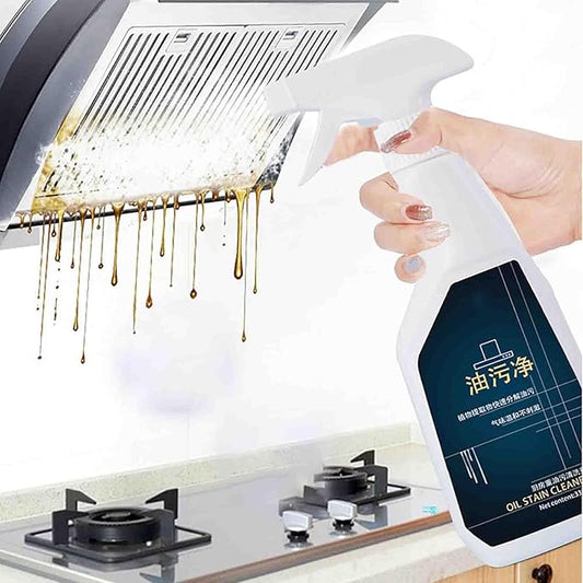 TANOOS Kitchen Stain Remover, Kitchen Stain Remover for Stubborn Grease and Grime, Oil Stain Cleaner, Kitchen Grease Cleaner, For Kitchen, Bathroom Etc