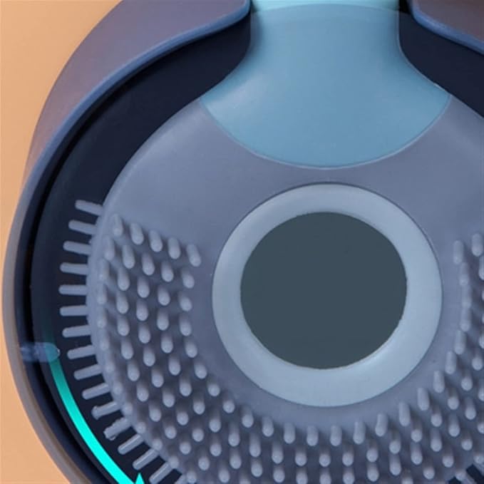 Toilet Brushes Toilet Brush Silicone Bath Clean Scrub Wall-Mounted Cleaning Tools with Home Bathroom Accessories