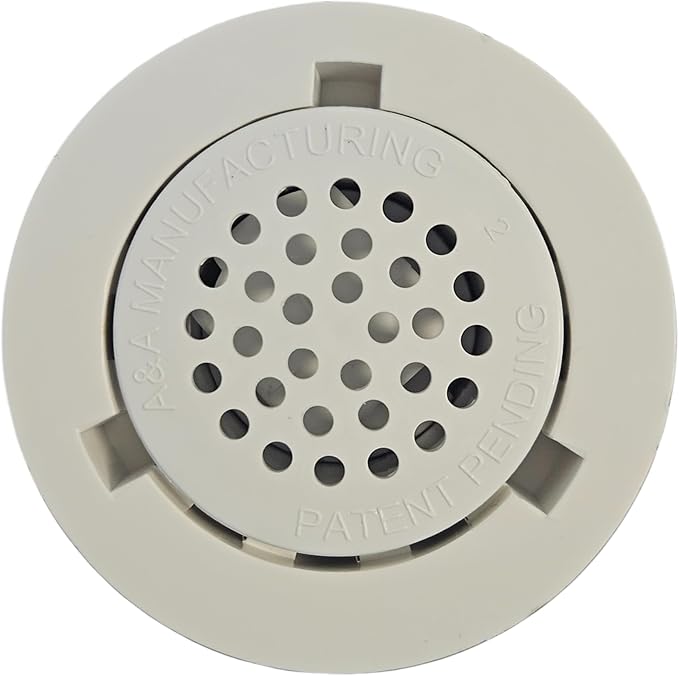 A&A Manufacturing In-Floor Pool Cleaning White G2V Pop-Up Internal Head 236701 with Venturi