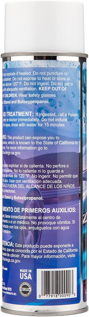 Novus 1802 | Glass Cleaner Spray | Powerful Foaming Glass Cleaner, Streak-Free Shine for Home and Auto | Safe for All Glass Surfaces | 19 Ounces (12 Pack)