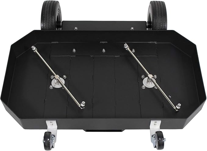 Erie Tools 36" Aluminum Flat Surface Cleaner for Hot Cold Water Pressure Washer 4000 PSI 21 GPM with Wheels
