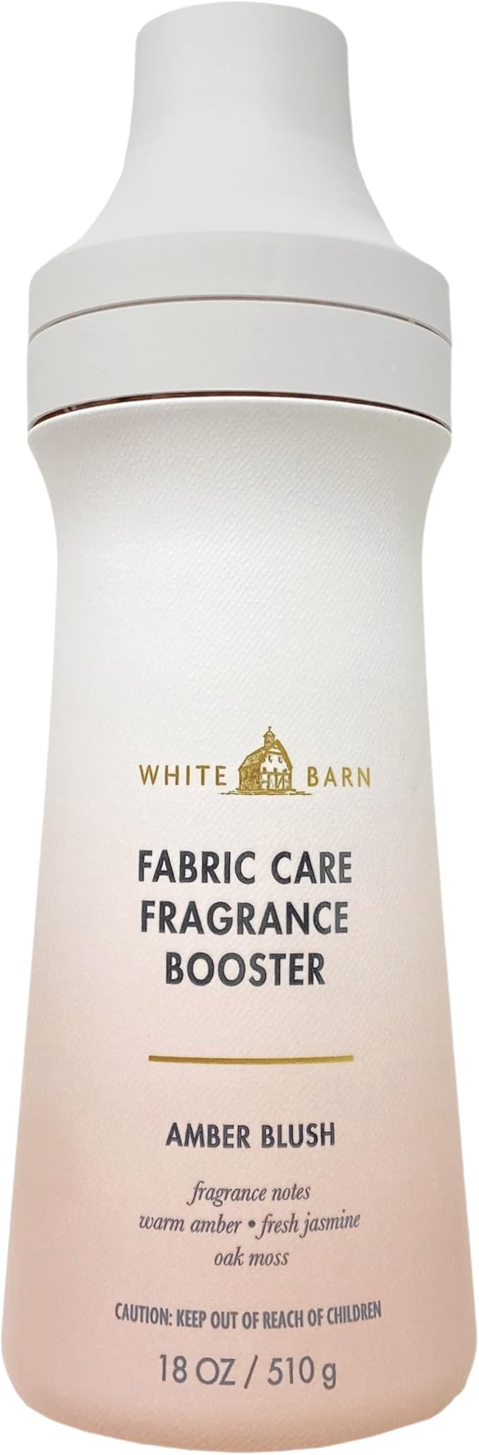 Bath & Body Works Amber Blush Fabric Care Detergent and Fragrance Booster Duo Set with a Natural Oats Bar Soap