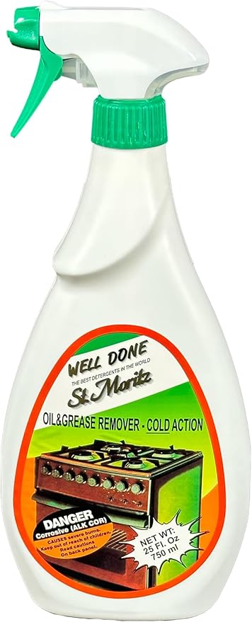 Well Done St. Moritz Cold Action Grease and Oil Remover - 27 Oz