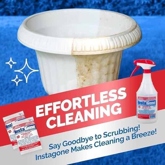 Stain Remover - New 2 Pack with 24oz Spray Bottle - Just Add Water - Indoor/Outdoor Ceiling, Wall, Bathroom, Roof, PVC Fence, Patio Furniture & More