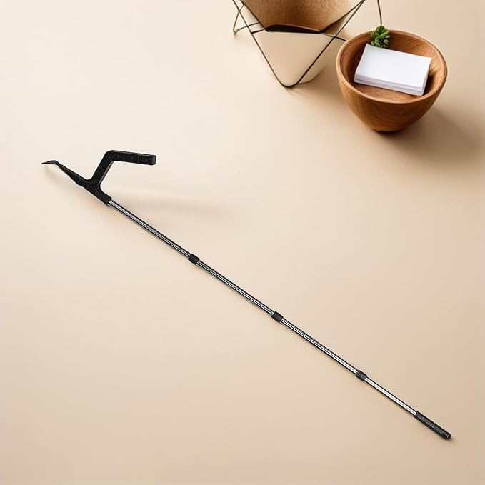 NUOBESTY 1 Set Gutter Cleaning Tools From The Ground Rain Gutter Cleaner With Poles Needed For Removing Leaves Debris Leaf Cleaning Tool