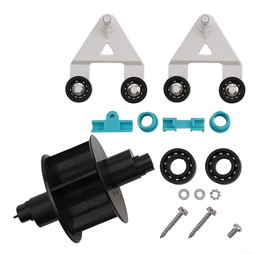 Pool Cleaner for Hayward for AXV621DAT for A-Frame Turbine Replacement, Pools Cleaning Tools Main Turbine Bearings Kit