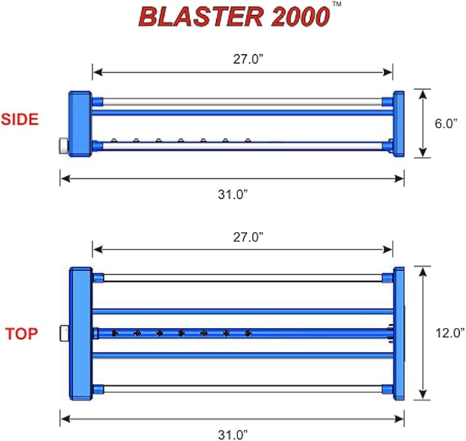 Neoterics Blaster 2000 Automatic Pool and Spa Cartridge Filter Cleaner
