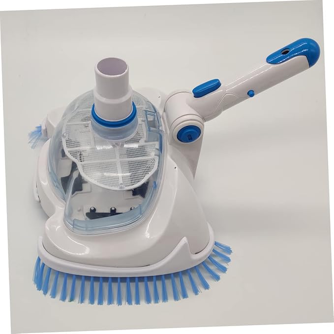 Pool Brush Head Vacuum Suction Head for Pool Cleaning Tool Spa Cleaning Equipment Wide Angle Bristles