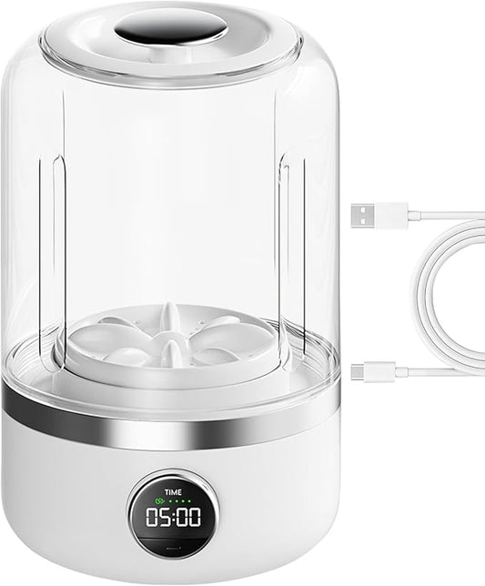 Ye02 Portable Washer | Ye02 Underwear Washer,Portable Rechargeable Cordless Miniature Washing Machine, Miniature Laundry Washing With 2 Modes Cleaning,Energy Class E