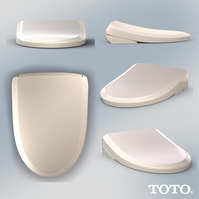 TOTO® WASHLET® S7A Electronic Bidet Toilet Seat with EWATER+® Bowl and Wand Cleaning and Auto Open and Close Classic Lid, Elongated, Sedona Beige - SW4734#12