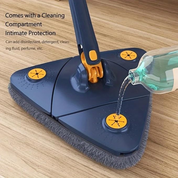 Multi-Function Car Wash Tool Set: Telescopic Chenille Mop, Car Brush, 5 Dust Cloths + Cleaning Compartment