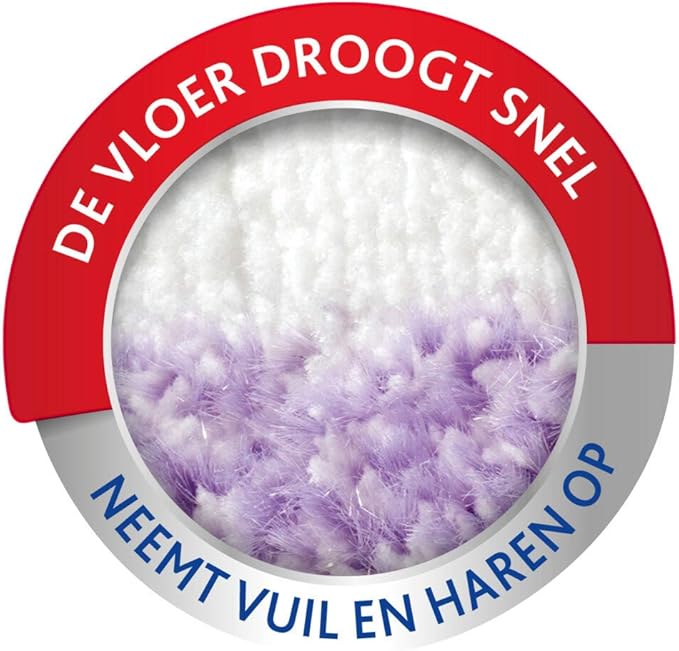 Vileda UltraMax Power 2-in-1 Complete Set of Flat Microfibre Mop + Bucket with Wringer