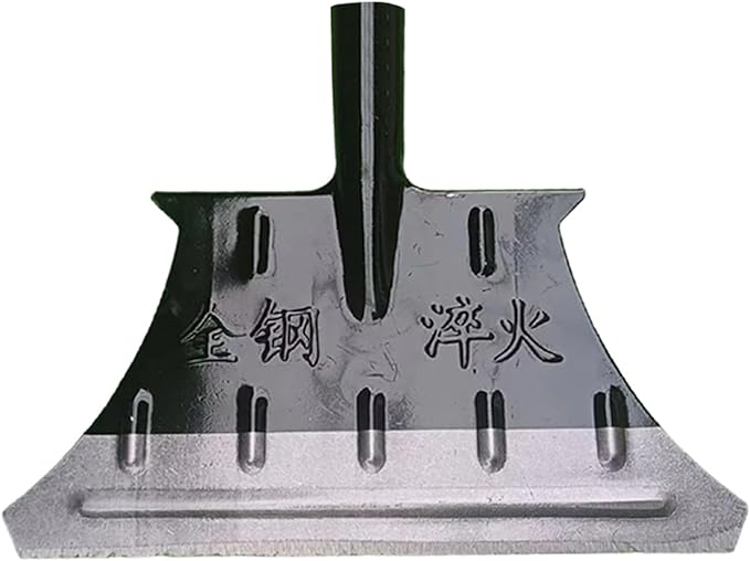 Snow Shovel - 13.3 Inch Portable Flat Ice Chopper and Scraper, Compact and Easy to Handle, Heavy Duty Tool for Driveway, Walkway, Garden, Outdoor Cleaning, Floor, Grass, Snow, Ice Removal
