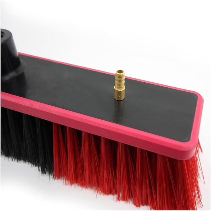 Window Cleaning Pole,High-Altitude Cleaning Brushes,Water Fed Telescopic Brush Conservatory Roof Cleaning Tools for Photovoltaic Panel Cleaning,5M