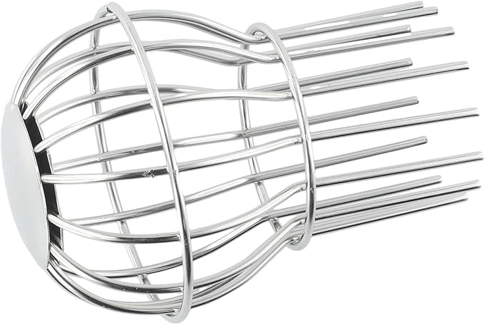 304 Stainless Steel Drain Filter Strainer, Anti-Blocking Round Downspout Mesh Cover for Roof Gutter Cleaning Tool(75MM)