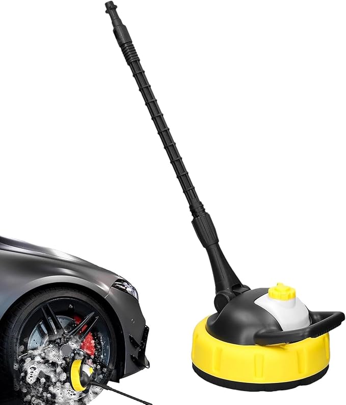 Pressure Washer Surfaces Cleaner - Patio Cleaner Powerful Sidewalk Scrubber | Outdoor Scrubber Multipurpose Pressure Washer Attachments for Driveways Sidewalks Yards
