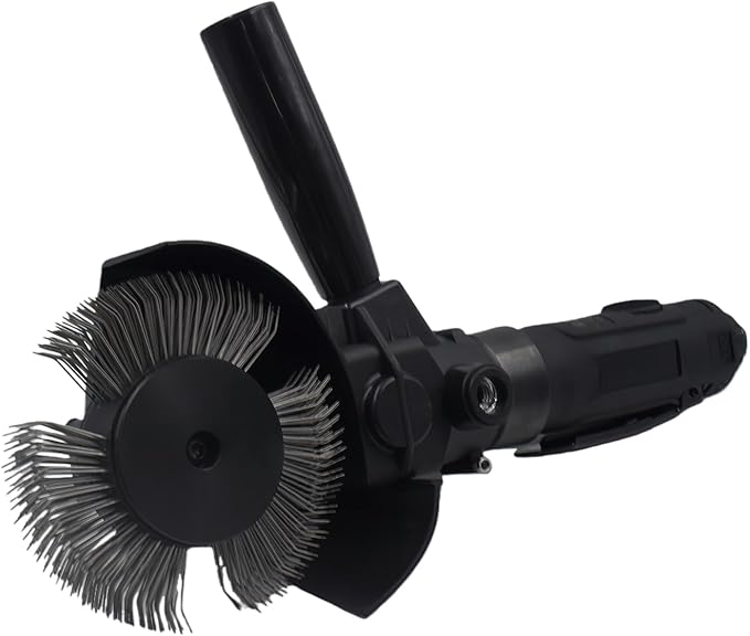 Pneumatic Rotary Removal Tool For Remove Rust Paint Metal Roof Color Plate Metal Steel Plate Steel Pipe With Wire Wheels Air Removal Tool Kit