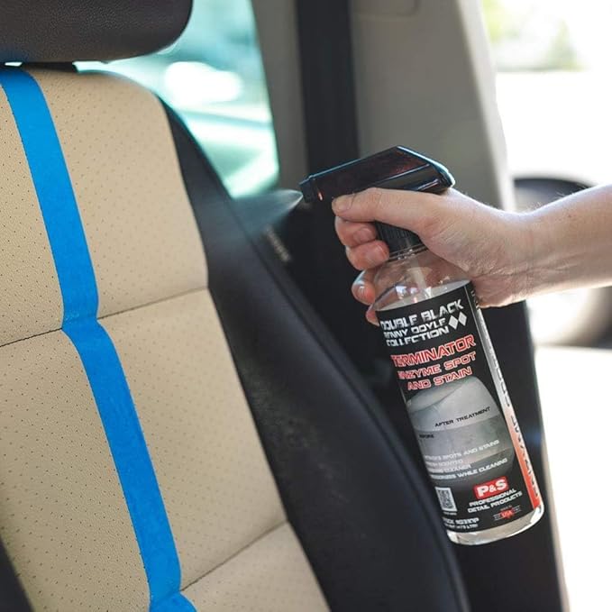P & S PROFESSIONAL DETAIL PRODUCTS Terminator Enzyme Spot & Stain Remover ?€? Professional Upholstery & Carpet Cleaner, Eliminates Grease, Dirt, Protein-Based Stains, Fresh Scent - 16 Oz.