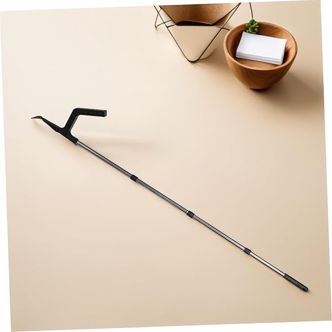 POPETPOP 1 Set Gutter Cleaning Tools with Extended Poles Leaf Scooping Shovel for Efficient Debris Collection Weather Resistant Design for Safe Cleaning