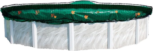 In The Swim 30' Round Leaf Net Cover for Above Ground Swimming Pools - Removes Leaves, Sticks, and Small Debris from Your Winter Cover