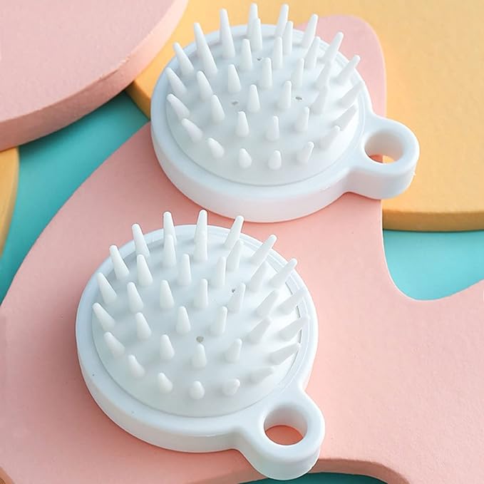 Body Brushes 1pc Silicone Bath Brush Soft Massage Comb for Bathroom Bath Cleaning Tool Pet Accessories Bath