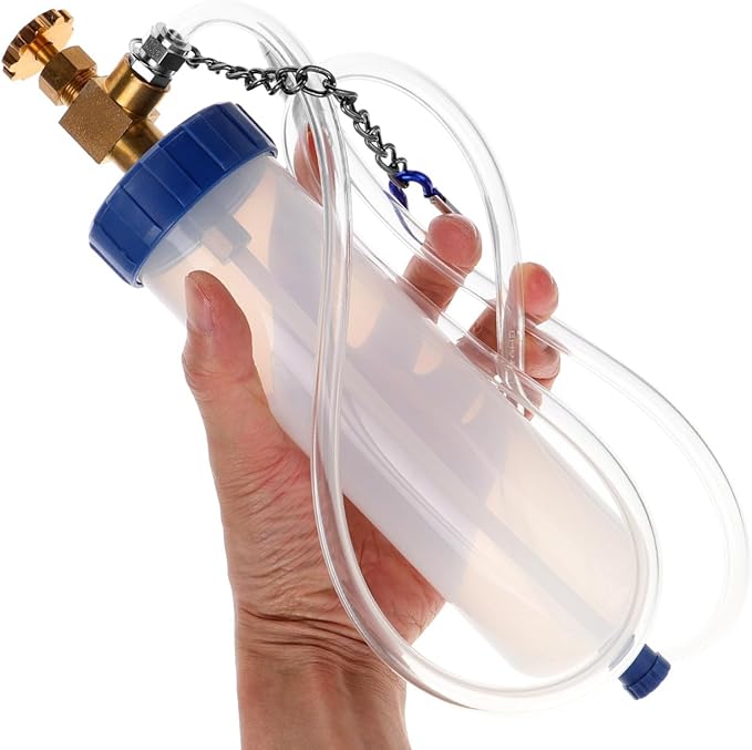 Fuel System Cleaner Hanging Bottle Auto Intake Cleaning Tool for Comprehensive Maintenance and Grime Removal
