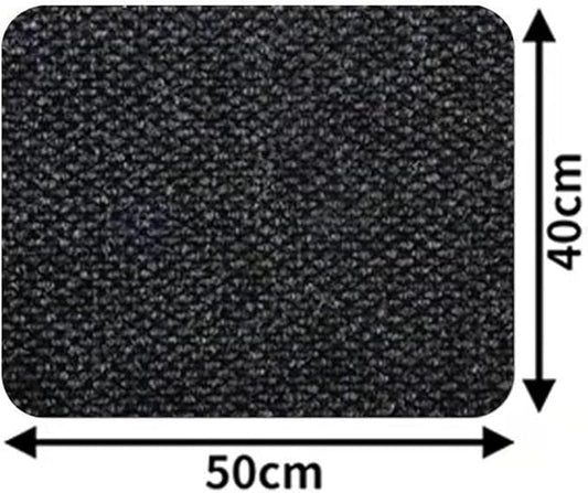 2 Pack Urinal Mat for Men's Restroom, Washable Bathroom Urinal Pads, Water Absorbent Pee Pad, Professional Non-Slip Urinal Floor Mats for Commercial Restrooms