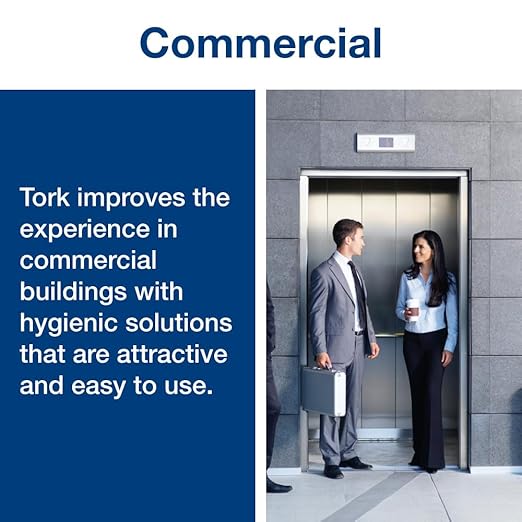 Tork Light Duty Cleaning Cloth Pop-Up Box White W24, Use Wet or Dry, 10 x 120 Cloths, 500176