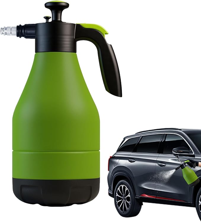 Car Foam Sprayer, High Pressure Cordless Washer, 2 Mode Spray Bottle with Adjustable Nozzle, Metal Cleaning Tool with Secure Grip, Auto Accessory Trail Style, Supplies for RV Garden Driveway Snow