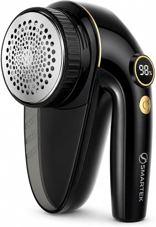 Smartek Fabric Shaver Fuzz Remover, Electric Lint Remover for Clothes, Sweater Shaver to Remove Pilling, Couch Cleaner (Rechargeable) by Unknown
