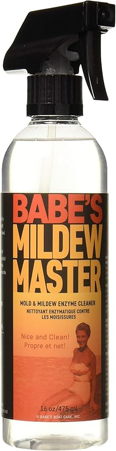 Babe?€?s Mildew Master ?€? Lifts Marine Grime for Boats ?€? Enzyme & Peroxide Formula ?€? Safe for Carpet, Vinyl & Hard Surfaces
