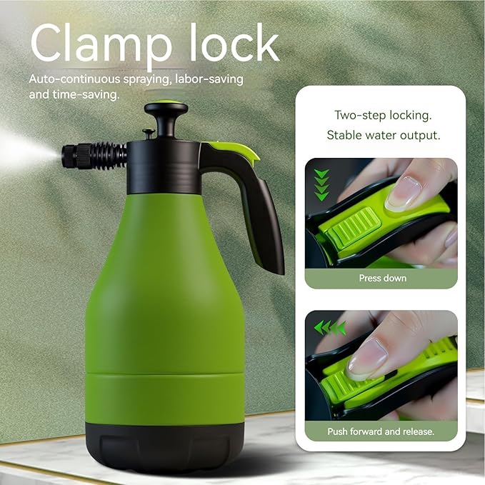 Car Soap Foam Sprayer, High Pressure 2-Mode Cordless, Pressure Washer Auto Foam Sprayer for Auto RV Garden Hose Driveway Snow Removal Watering Gardening, Powerful Cleaning Tool, Portable