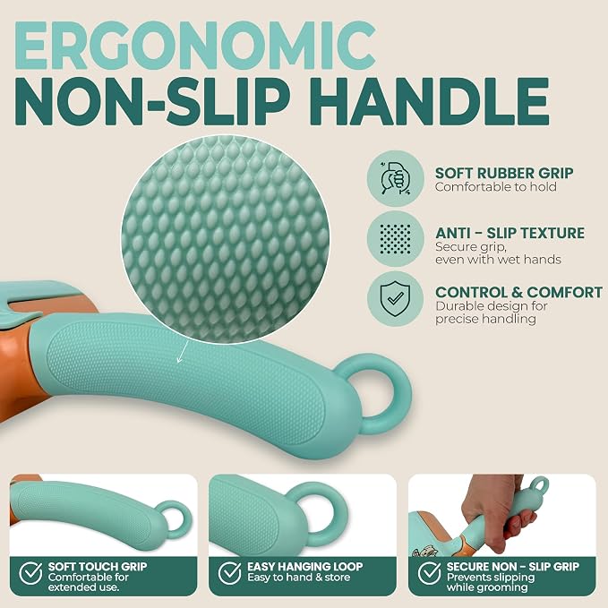 Reusable Lint Roller for Pet Hair - Electrostatic Fur Remover for Dog & Cat Hair - Ergonomic Non-Slip Handle Lint Remover for Couch, Carpet, Bedding & Car Interior - Durable ABS Self-Cleaning Design - Image 5