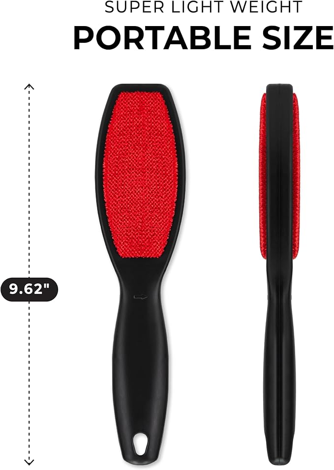 DecorRack 2 Pack Double-Sided Lint Brushes, Pet Hair Remover - Image 4
