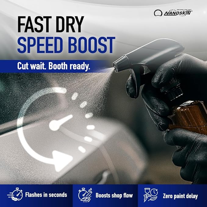 Nanoskin Spot Remover/Body Prep Automotive Surface Prep Cleaner 5 Gallon - Fast-Drying Solvent Degreaser Removes Tar, Grease, Wax & Adhesive, VOC-Compliant Pre-Paint Panel Prep